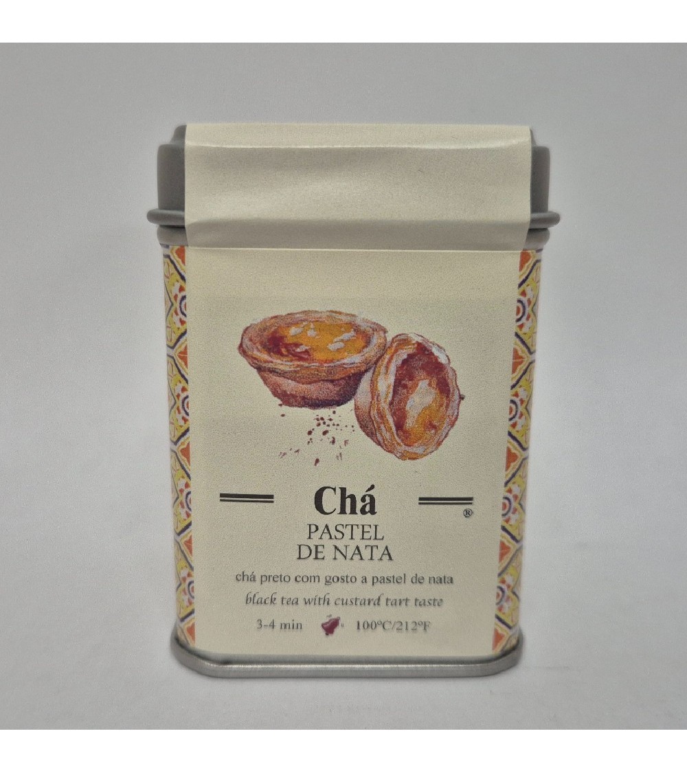 Portugalska czarna herbata o smaku Pastel de Nata Piacere Portugal Portugalska czarna herbata o smaku Pastel de Nata Piacere Portugal