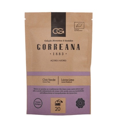 Portugalska zielona herbata BIO z Azorów Gorreana Gourmet & Werbena