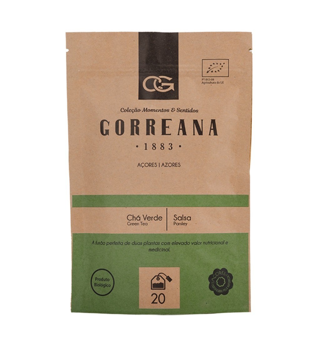 Portugalska zielona herbata BIO z Azorów Gorreana Gourmet & Pietruszka Portugalska zielona herbata BIO z Azorów Gorreana Gourmet & Pietruszka