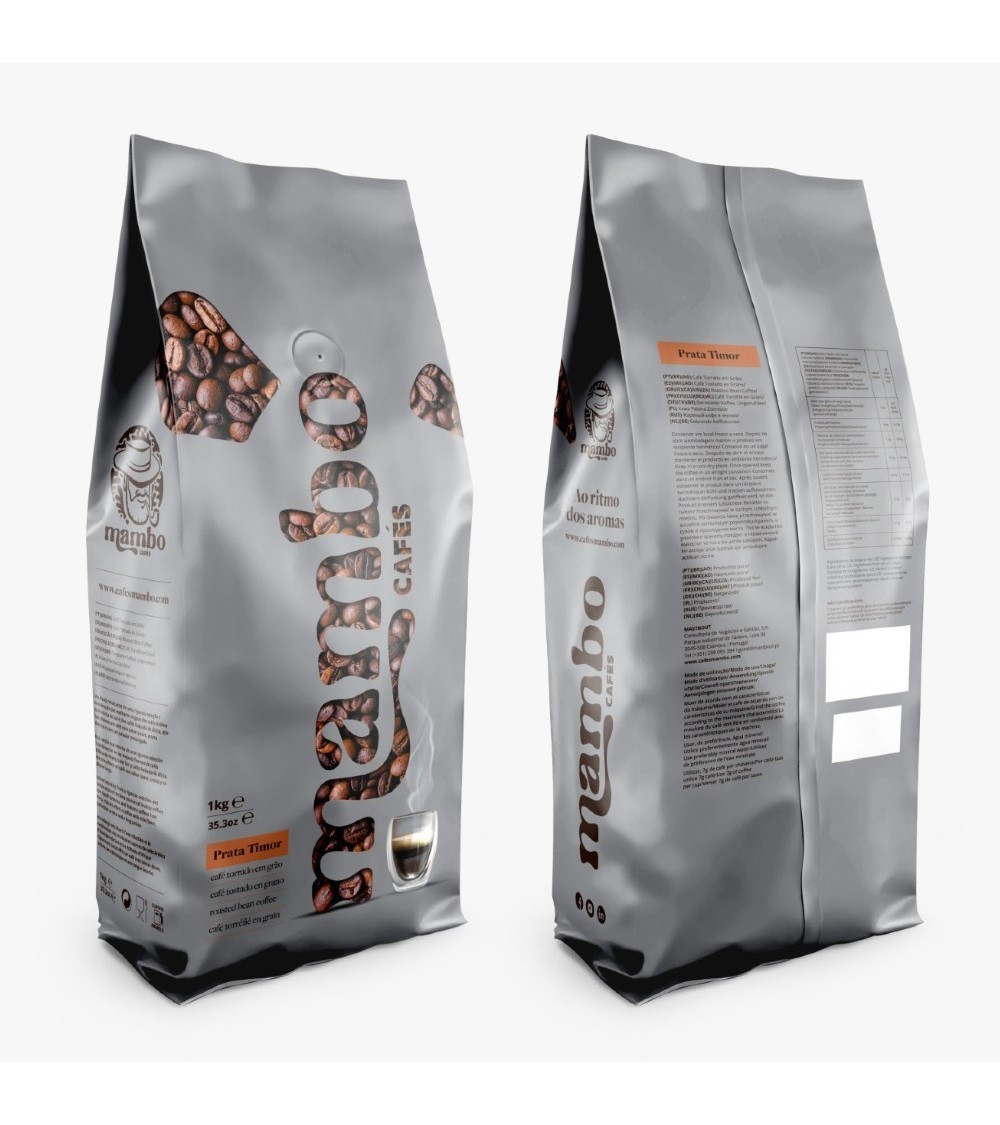 Kawa portugalska Mambo Prata Timor ziarnista 1 Kg Kawa portugalska Mambo Prata Timor ziarnista 1 Kg