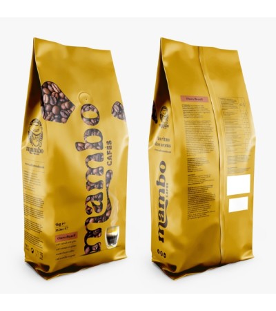 Kawa portugalska Mambo Ouro Brasil ziarnista 1 Kg