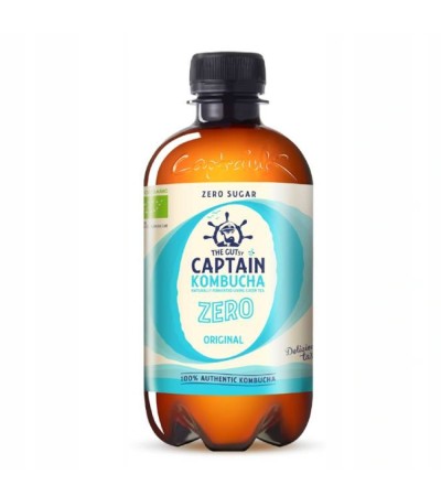 Captain Kombucha Original Zero napój portugalski BIO Vegan