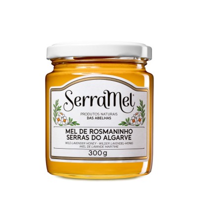 Portugalski miód lawendowy z wzgórz Algarve SerraMel 300g