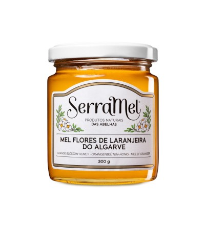 Portugalski miód z kwiatów pomarańczy z Algarve SerraMel 300g